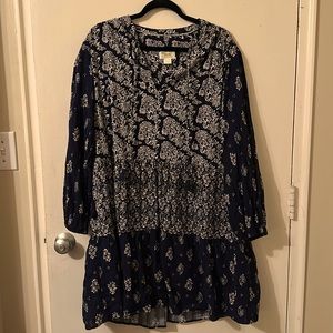 Anthropologie Boho Tunic Dress
Size large